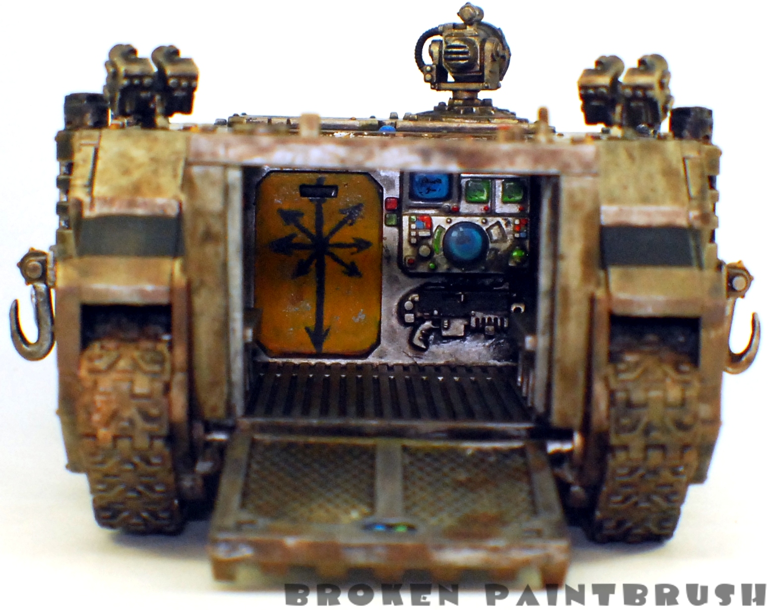 Iron Warriors Rhino #1 - back