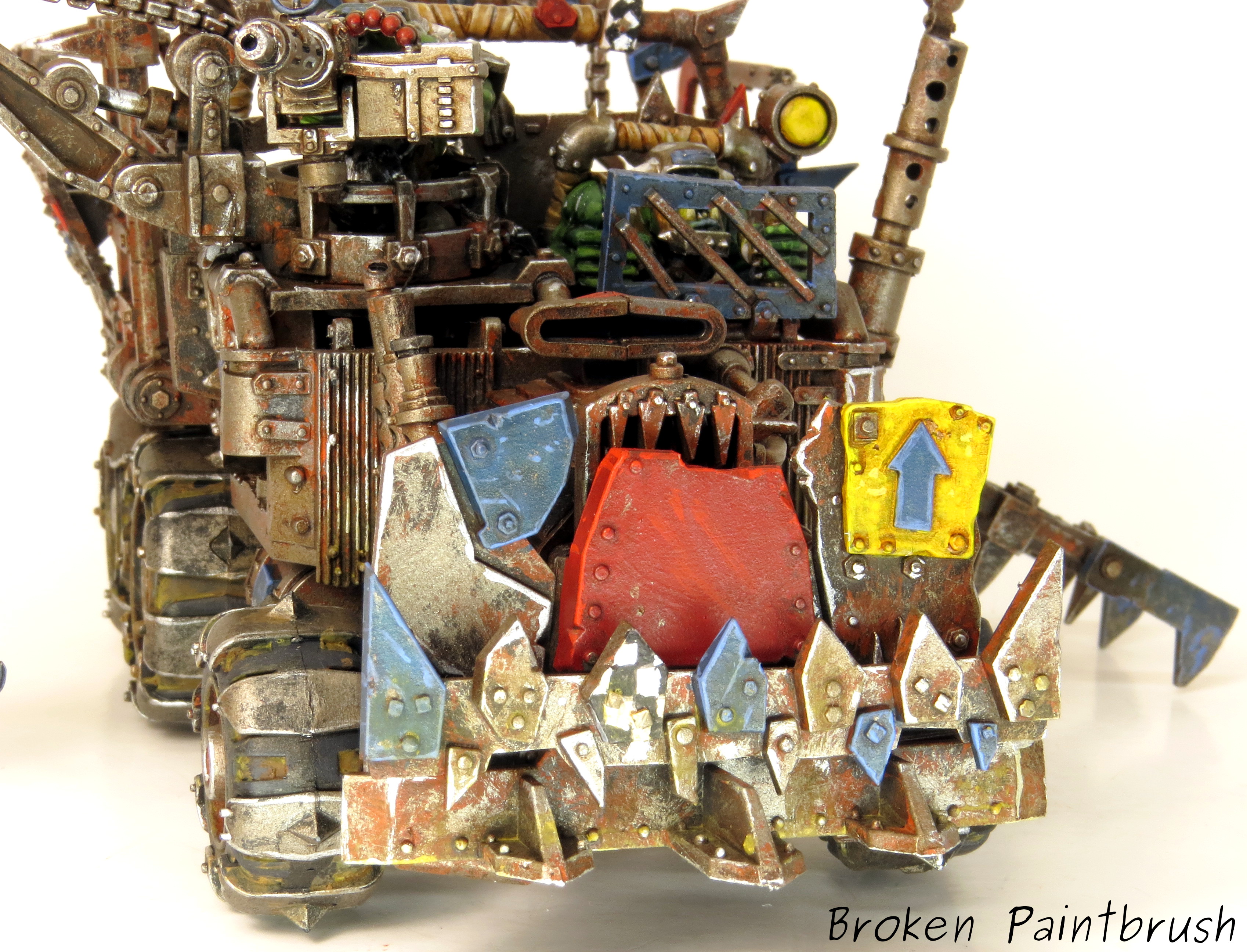 Close up of Ork Trukk Grill