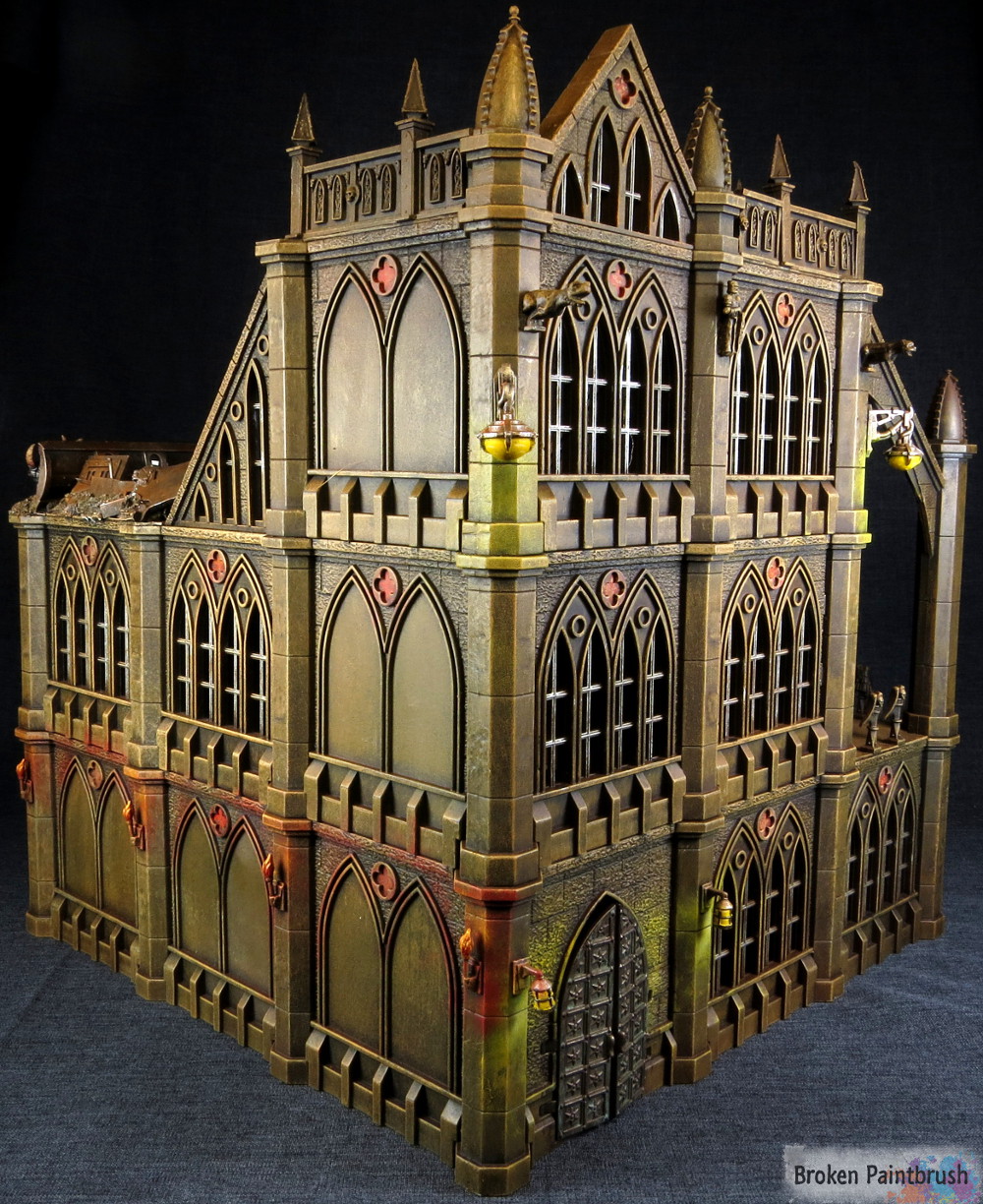 tall Pegasus Gothic Buildings for 40k