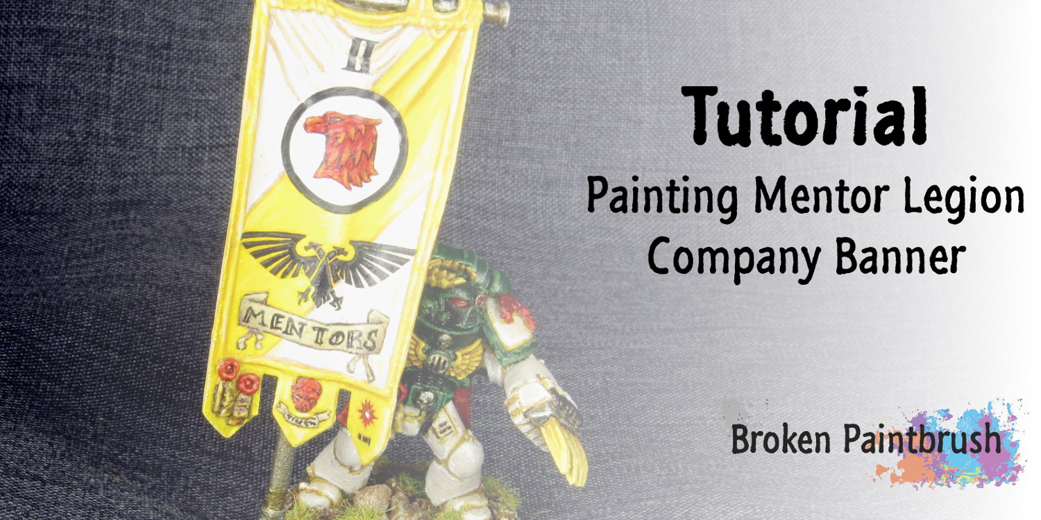 Painting Space Marine Banner Tutorial