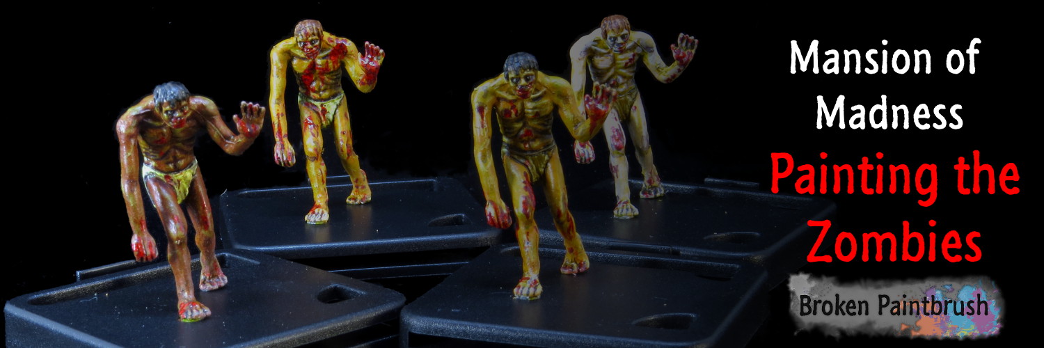 Tutorial on how to paint zombies from Mansion of Madness