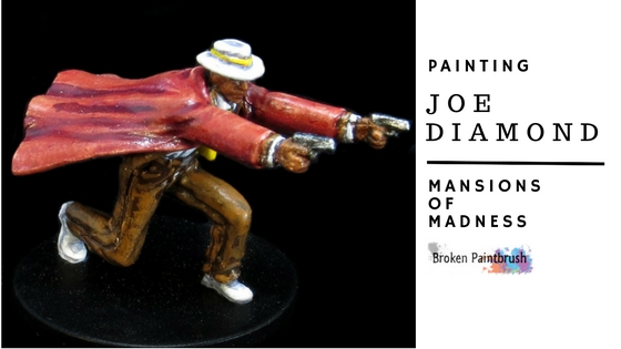 How to Paint Joe Diamond from Mansions of Madness