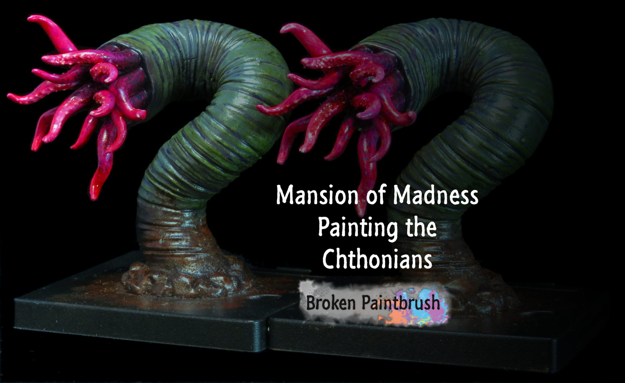 Painting Guide for the Chthonians from Mansions of Madness