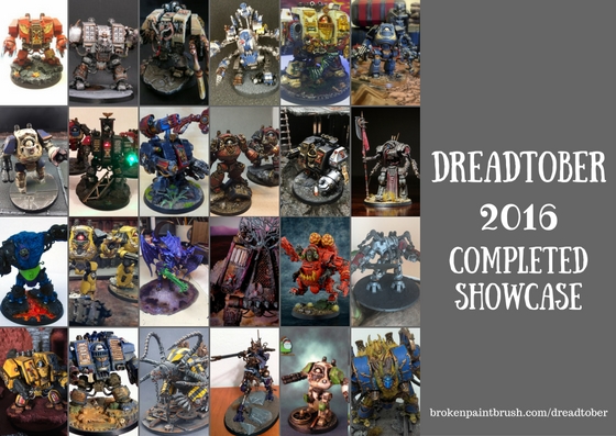 Dreadtober 2016 Completed Showcase