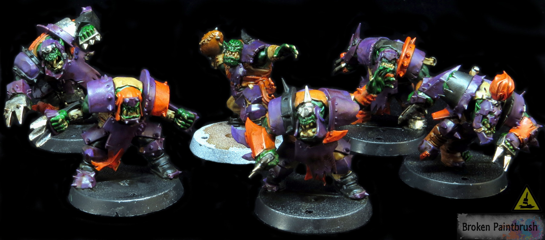 Ork Blood Bowl Team WIP