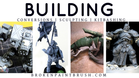 Building Tutorials with Conversions, Sculpting, and Kit Bashing