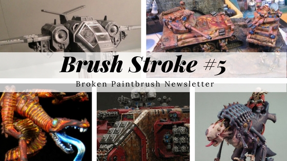 Brush Stroke #5 Broken Paintbrush Newsletter